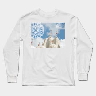 Temple and Mandalas Long Sleeve T-Shirt